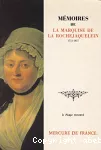 Mémoires de la marquise de La Rochejaquelein (1772-1857)