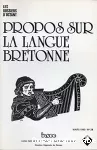 Propos sur la langue bretonne